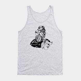 Beautiful Mermaid Fantasy Lady Tank Top